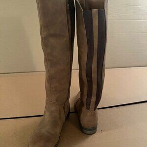 Tall suede like boots by Harlow